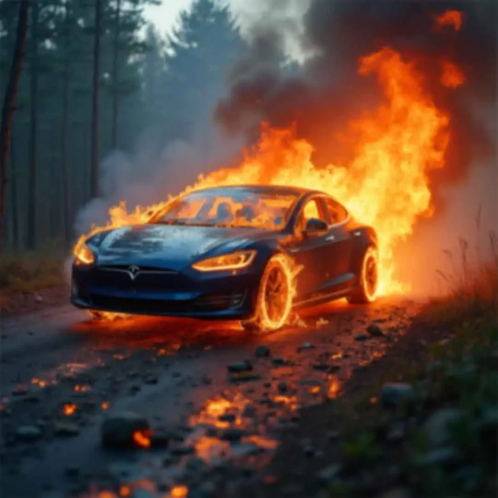 Cars Catch Fire