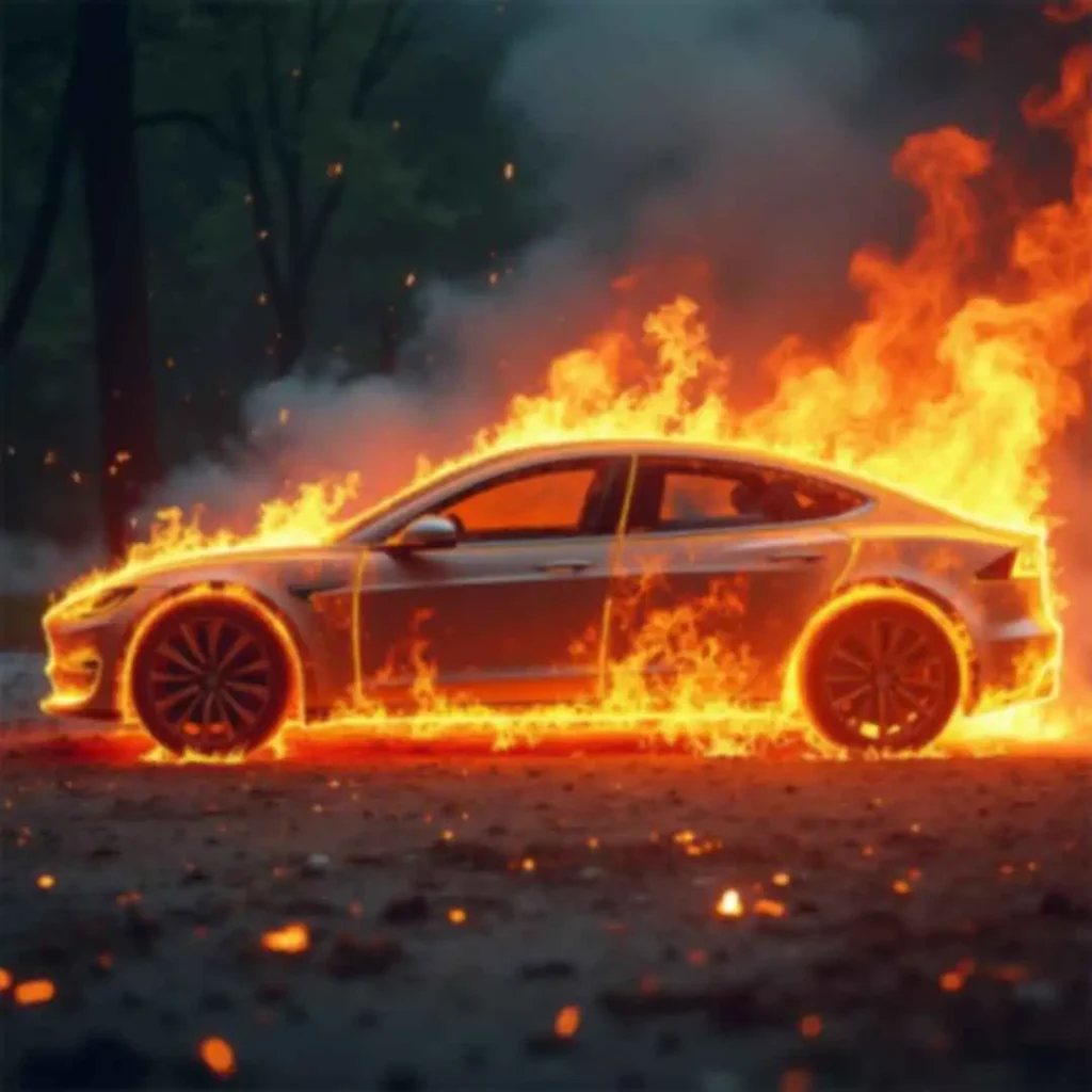 Cars Catch Fire