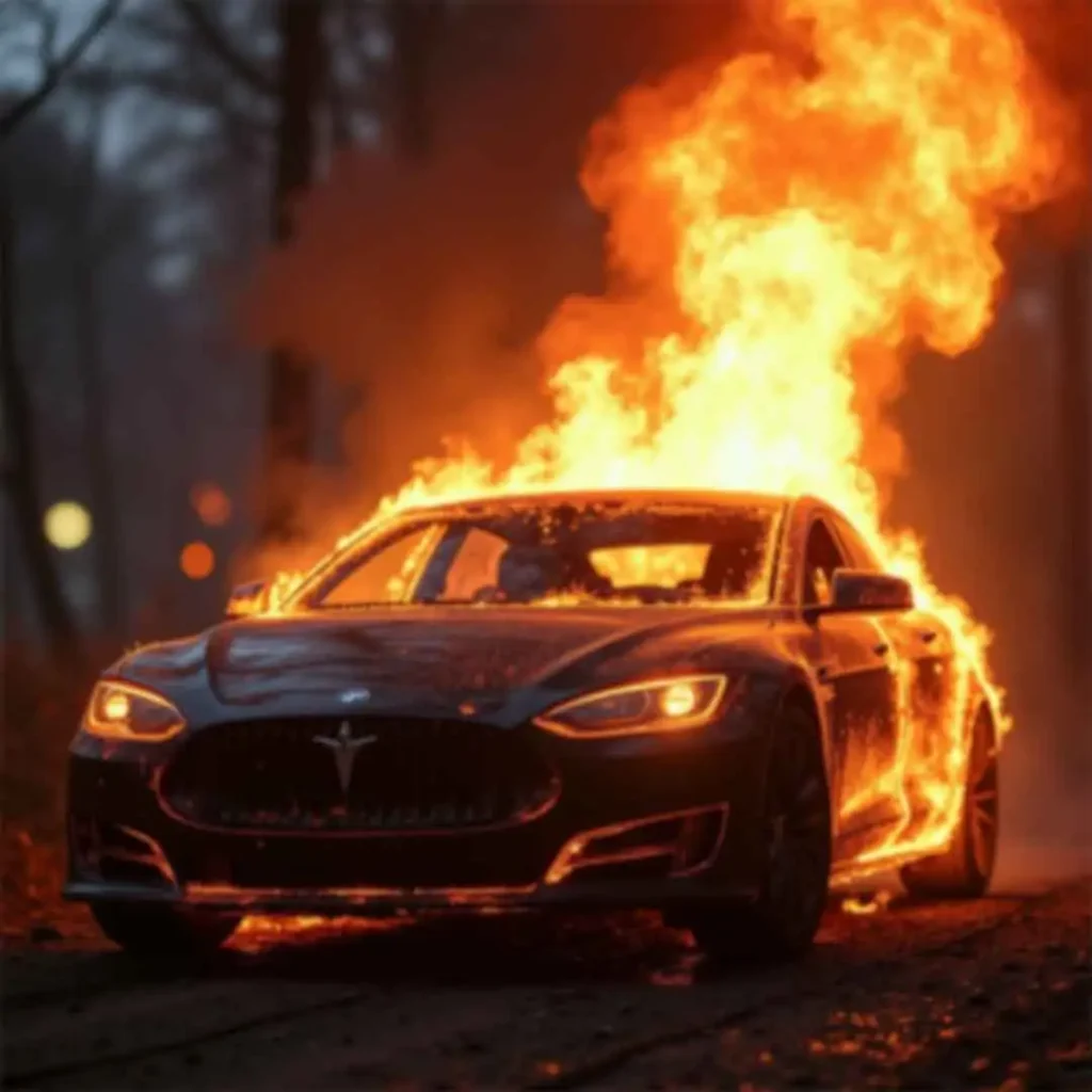 Cars Catch Fire