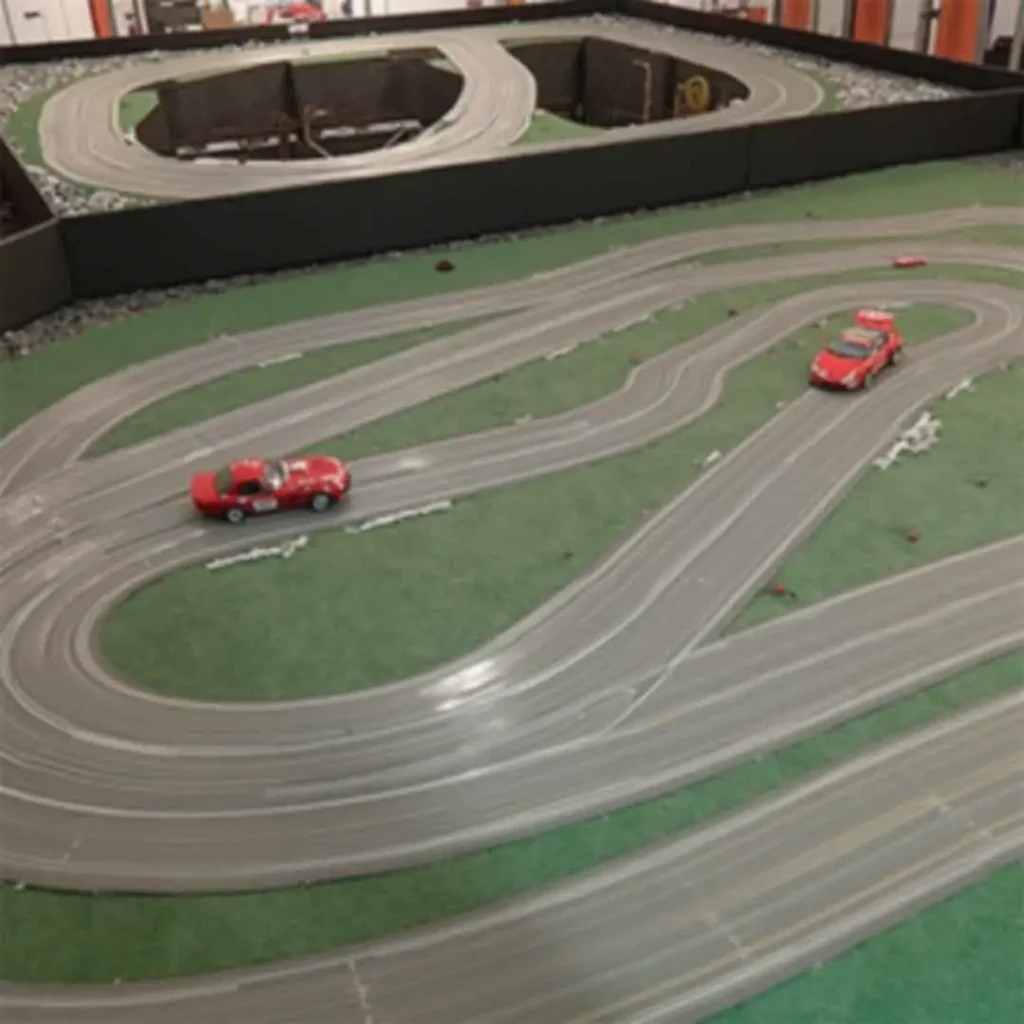 slot car race track