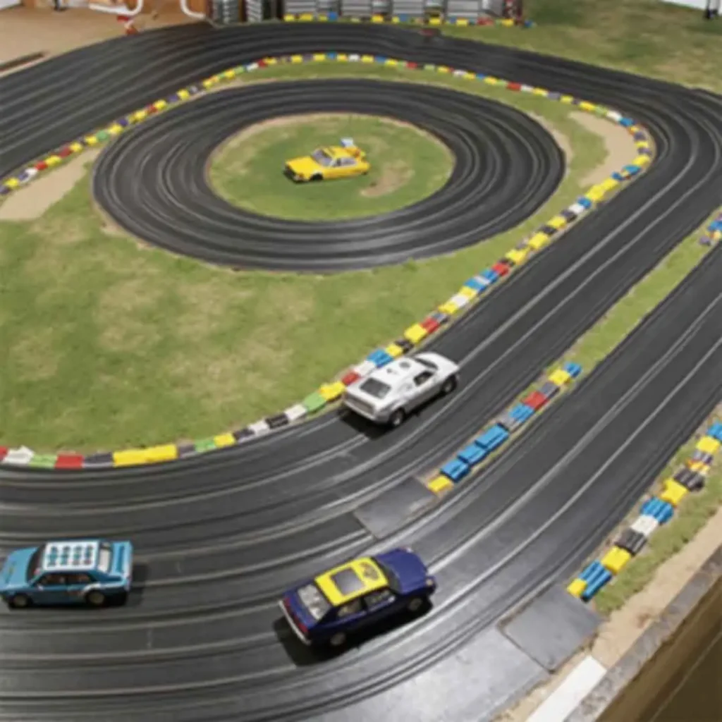 slot car race track